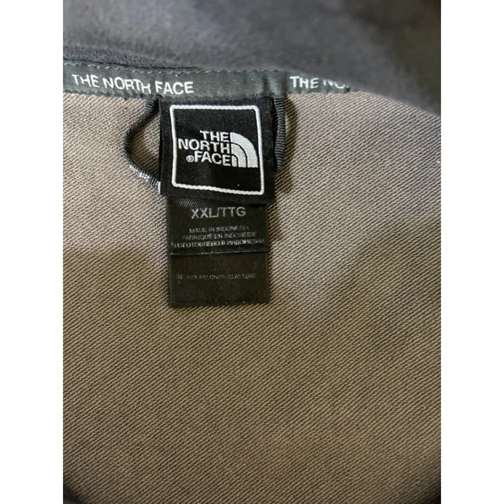 The North Face Apex Jacket Mens Softshell Grey Stretch Nylon Sz XXL